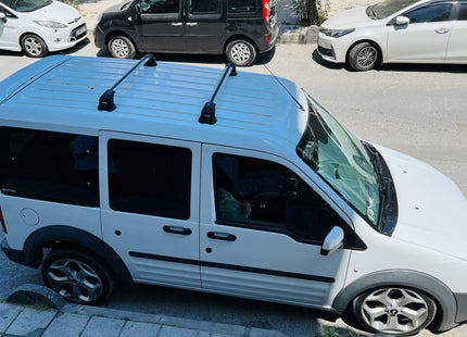 Ford Transit Connect (2010–2013) Roof Rack Carrier Cross Bars Paw Pro 3 Black