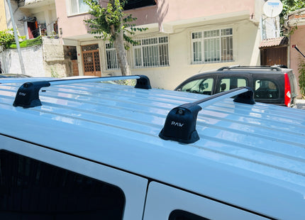 Ford Transit Connect (2010–2013) Roof Rack Carrier Cross Bars Paw Pro 3 Black