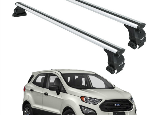 For Ford Ecosport 2018-2025 Roof Rack Cross Bars Normal Roof Silver