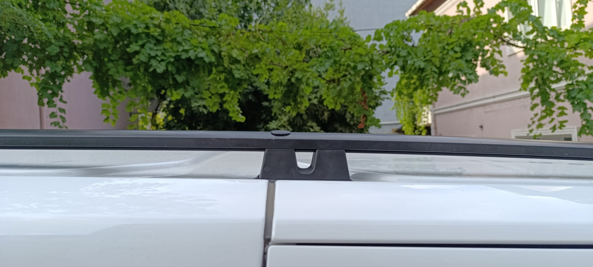 Roof Rails For Ford Transit Custom Van Swb Black 2023- Up