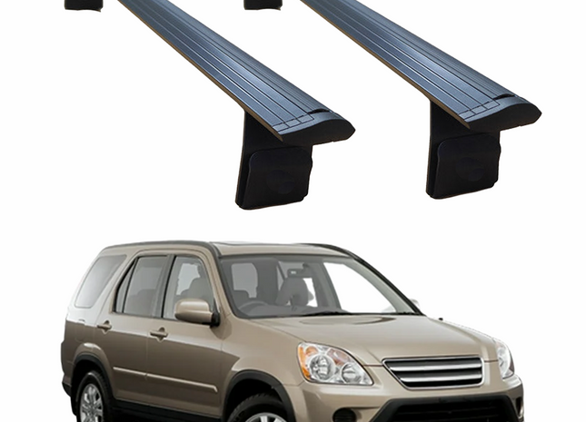 Roof Rails Crossbars Suitable For Honda CR-V MK2 2012-2006 (Without Side Rails), Tent Carrier Aluminum Roof Rails Crossbars