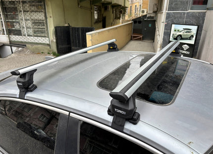 For Peugeot 3008 2024- Up Roof Rack Cross Bars Normal Roof Alu Silver