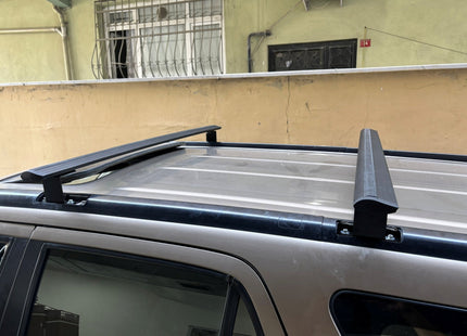 Toyota Corolla Cross (2022-2026) Roof Tent Carrier Crossbar, Pratik Series, Silver