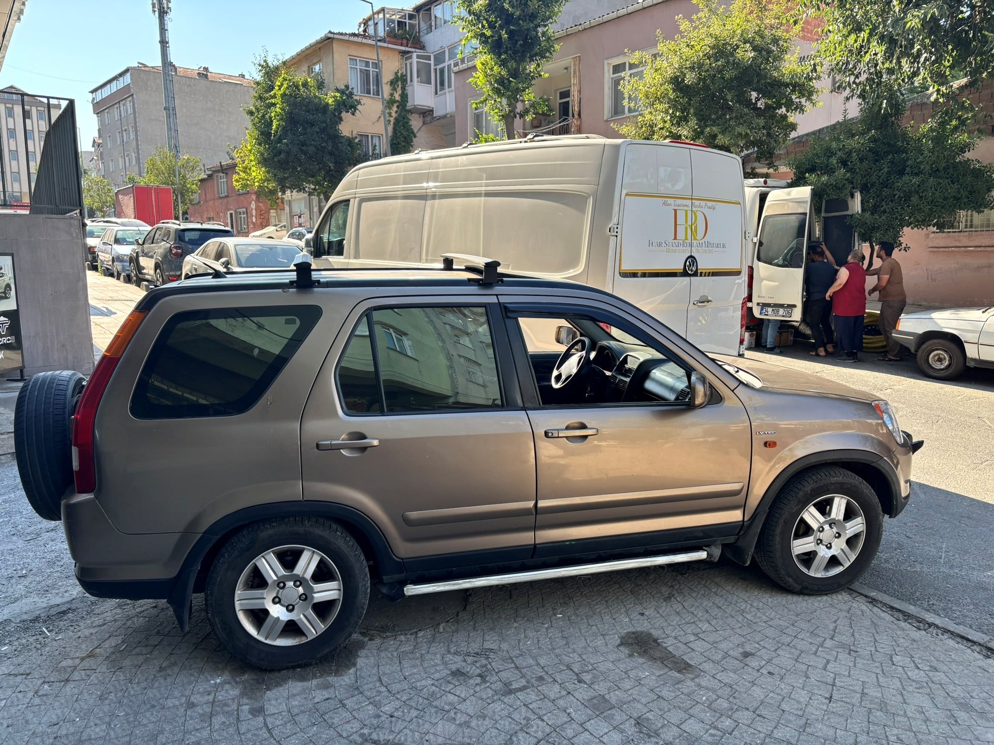 Roof Rails Crossbars Suitable For Honda CR-V MK2 2012-2006 (Without Side Rails), Tent Carrier Aluminum Roof Rails Crossbars Silver