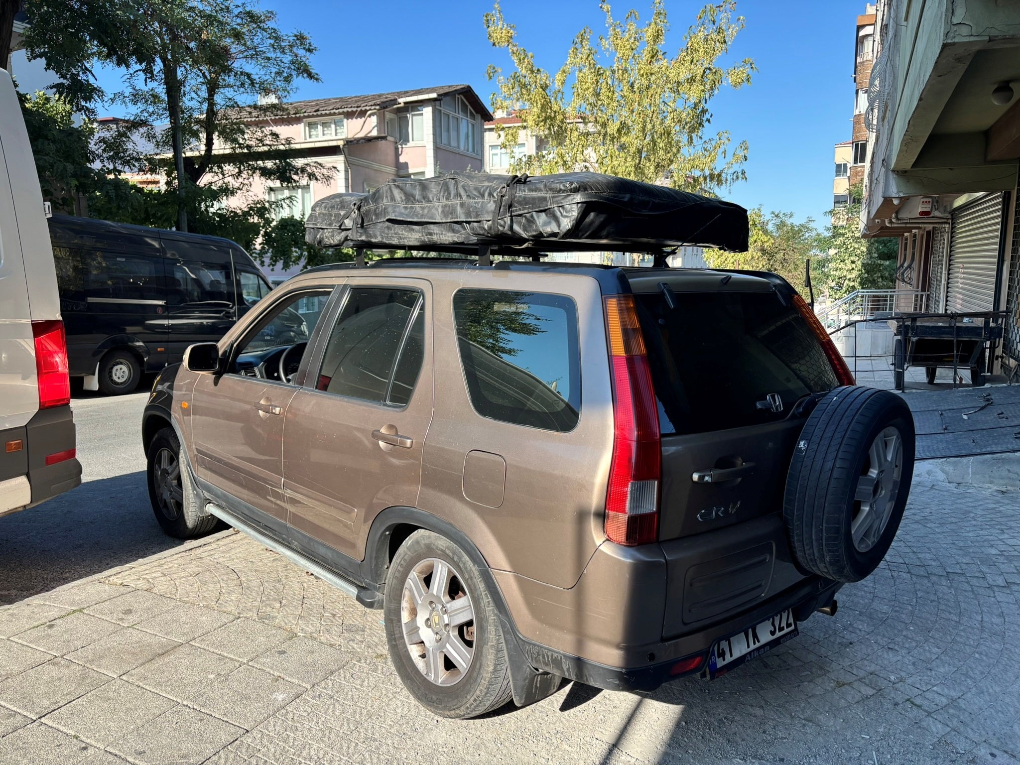Roof Rails Crossbars Suitable For Honda CR-V MK2 2012-2006 (Without Side Rails), Tent Carrier Aluminum Roof Rails Crossbars Silver