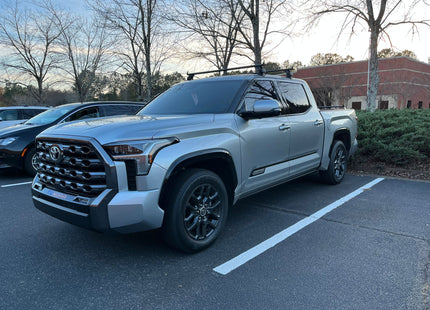 For Toyota Tundra 2015-Up Roof Rack Cross Bars Normal Roof Alu Silver