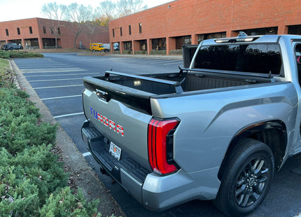 For Toyota Tundra 2016-Up Bed Rack Cross Bar Roof Rack Alu Silver