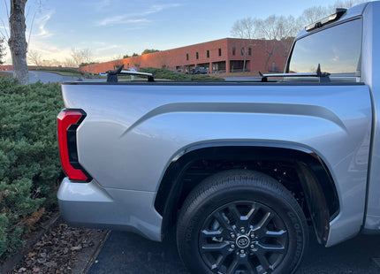 For Toyota Tundra 2016-Up Bed Rack Cross Bar Roof Rack Alu Black