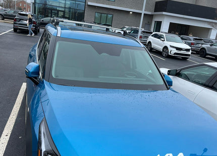 For Kia EV9 Roof Rack Cross Bars Flush Rail Silver