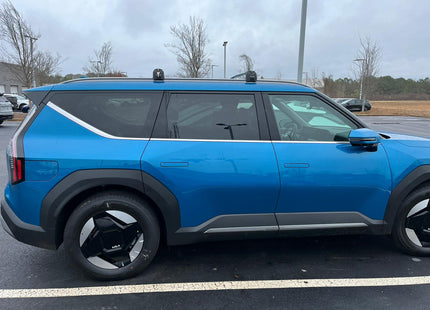 For Kia EV9 Roof Rack Cross Bars Flush Rail Silver