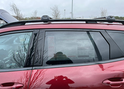 For Kia Sportage 2022-2025 Roof Rack Cross Bars Raised Rail Alu Silver