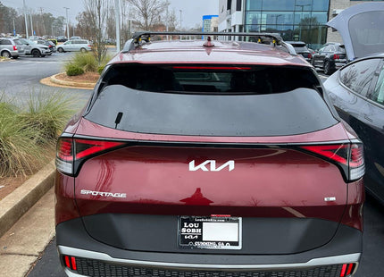 For Kia Sportage 2022-2025 Roof Rack Cross Bars Raised Rail Alu Silver