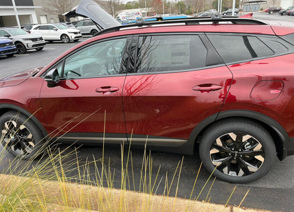 For Kia Sportage 2022-2025 Roof Rack Cross Bars Raised Rail Alu Silver