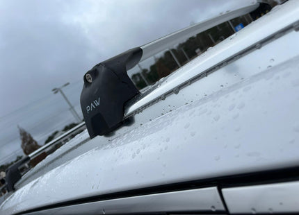 For Kia Telluride 2020-Up Roof Rack Cross Bar Flush Rail Black