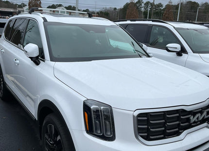 For Kia Telluride 2020-Up Roof Rack Cross Bar Flush Rail Black