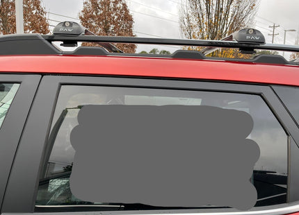 For Kia Seltos X Line 2021-Up Roof Rack Cross Bars Raised Rail Alu Silver