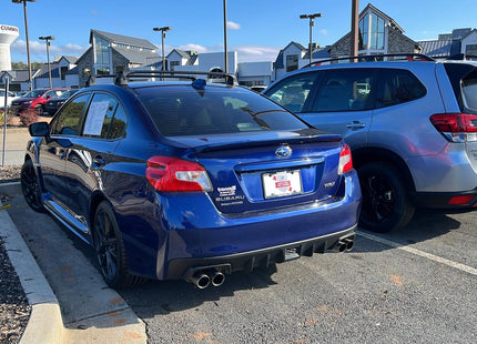 For Subaru WRX VA/VB 2015-Up Roof Rack Cross Bar Metal Bracket Fix Point Alu Black