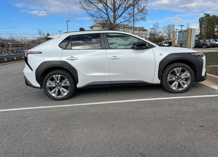 For Subaru Solterra Roof Rack Cross Bars Flush Rail Alu Silver