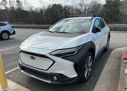 For Subaru Solterra Roof Rack Cross Bars Flush Rail Alu Silver