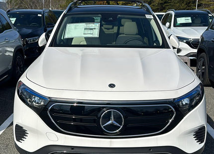 For Mercedes EQB (X243) 2021-Up Roof Rack Cross Bars Raised Rail Alu Black