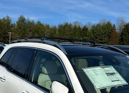 For Mercedes EQB (X243) 2021-Up Roof Rack Cross Bars Raised Rail Alu Silver