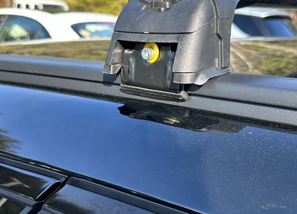 For Mercedes Benz E S214/X214 All Terrain 2023-Up Roof Rack Cross Bars Flush Rail Alu Black