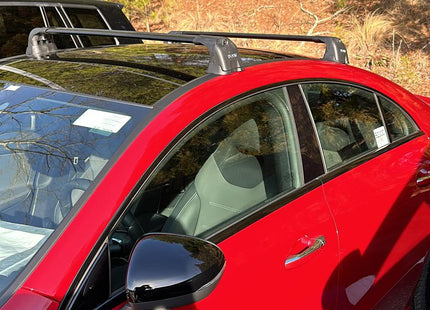 For Mercedes CLA C118 2020-2024 Roof Rack Cross Bars Fix Point, Black