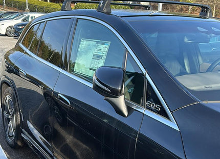 For Mercedes Benz EQS Suv 2022-2025 Roof Rack Cross Bars Fix Point, Black