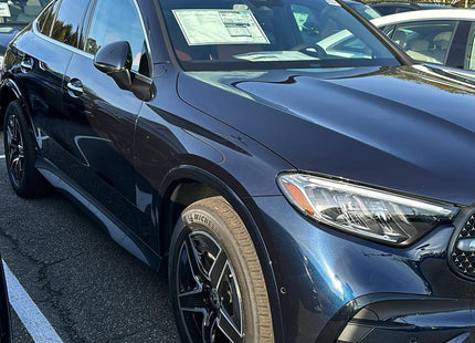 For Mercedes Benz GLC Coupe (C254) 2022-Up Roof Rack Cross Bars Fix Point Alu Black