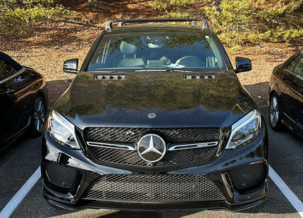 For Mercedes GLE Coupe 2015-2025 Roof Rack Cross Bars Fix Point Alu Silver