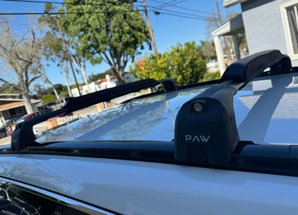 For Opel Frontera 2024- Up Roof Rack Cross Bars Metal Bracket Flush Rail Silver