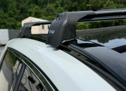 For Toyota BZ4X 2022-2025 Roof Rack Cross Bars Flush Rail Black