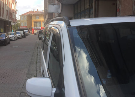 For Mercedes Vito W639 Roof Side Rails Alu LWB 2003-2014 Black