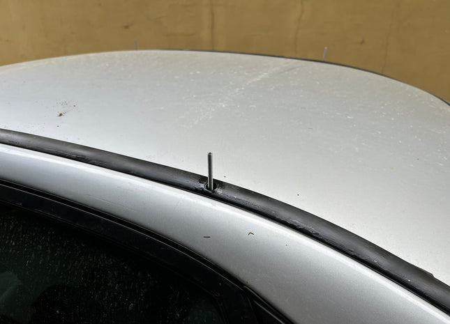 For Volvo S40 2003-2012 Roof Rack Cross Bar Fix Point Roof Black