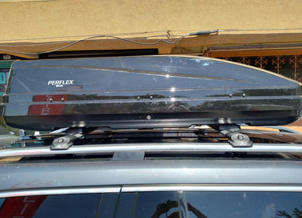 For Mercedes GLS/GL (X166) 2012-19 Roof Rack Cross Bars Raised Rail Alu Silver