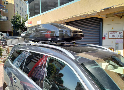 For Mercedes GL X164 2006-2014 Roof Rack Cross Bars Raised Rail Alu Silver