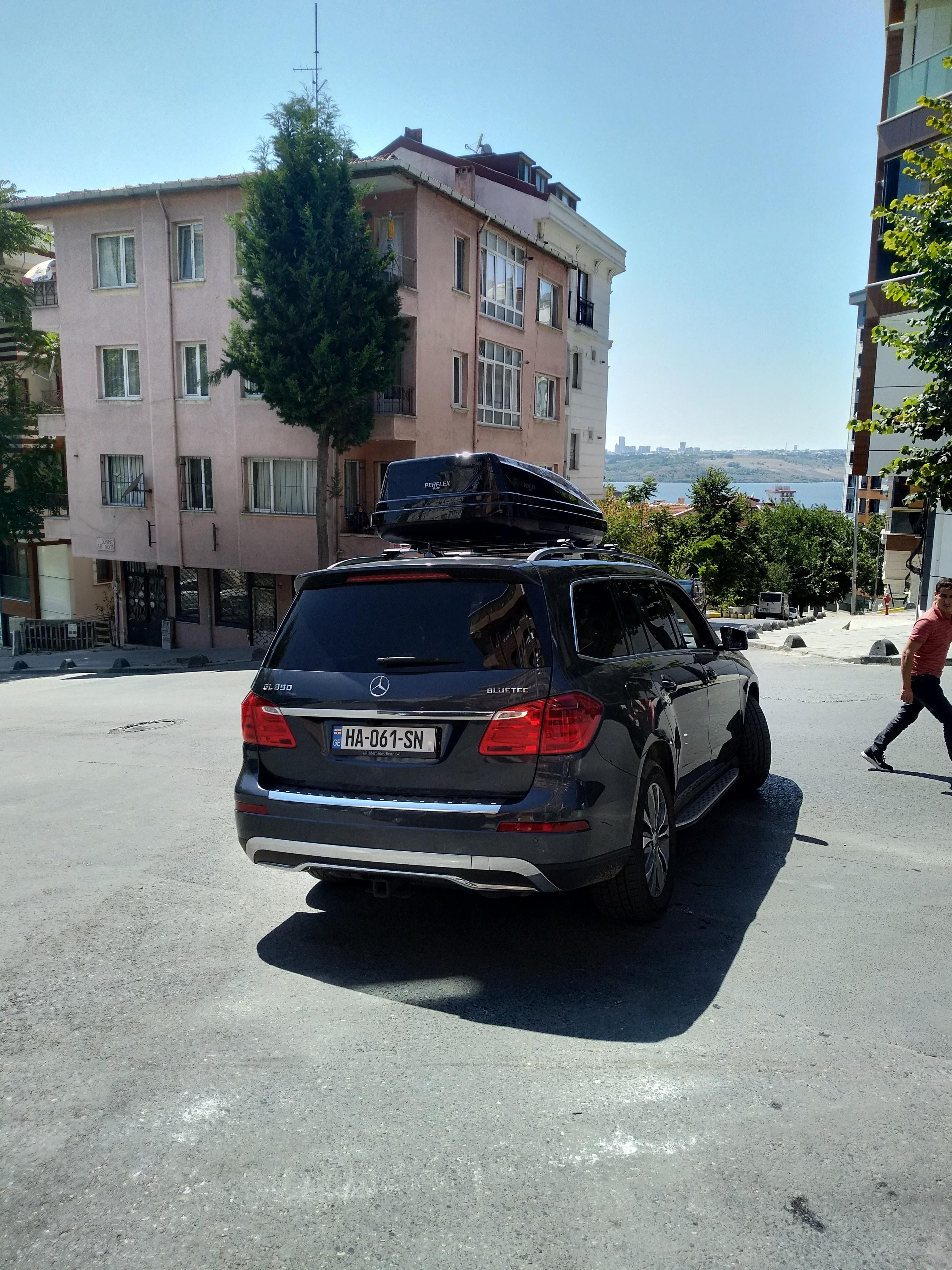 For Mercedes Benz GL X6 2014-Up Roof Rack Cross Bars Metal Bracket Raised Rail Alu Black