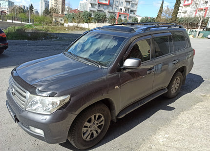 For Toyota Land Cruiser j300 Roof Rack Cross Bars Raised Rail Silver 2021- Up