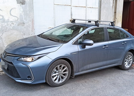 For Toyota Corolla Sedan 2013-2018 Roof Rack Cross Bars Normal Roof Silver