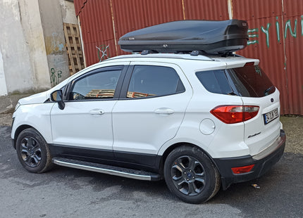 For Ford EcoSport 2018-2025 Roof Rack Cross Bars Flush Rail Alu Silver