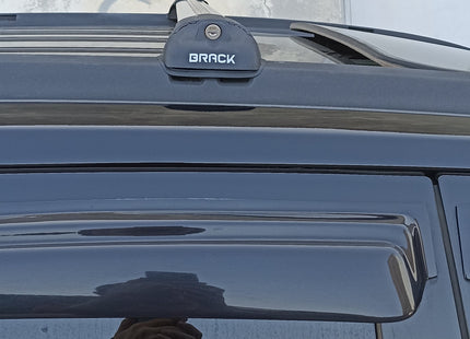 For Jeep Compass 2007-11 Roof Rack Cross Bars Flush Rail Alu Silver