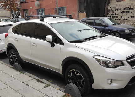 For Subaru Forester Premium 2018-Up Roof Rack Cross Bars Normal Roof Alu Black