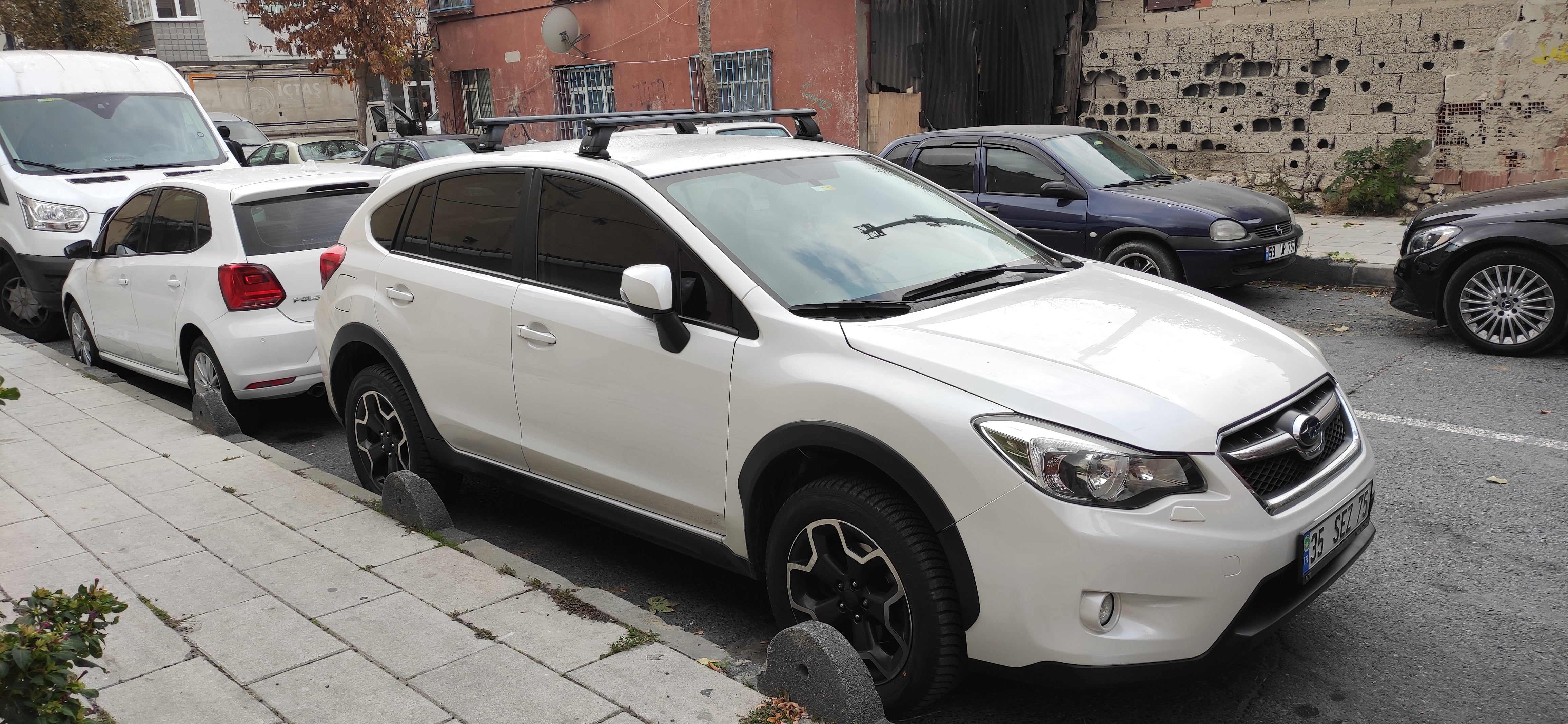 For Subaru Forester Premium 2018-Up Roof Rack Cross Bars Normal Roof Alu Black