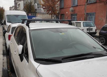 For Subaru Forester Premium 2018-Up Roof Rack Cross Bars Normal Roof Alu Silver