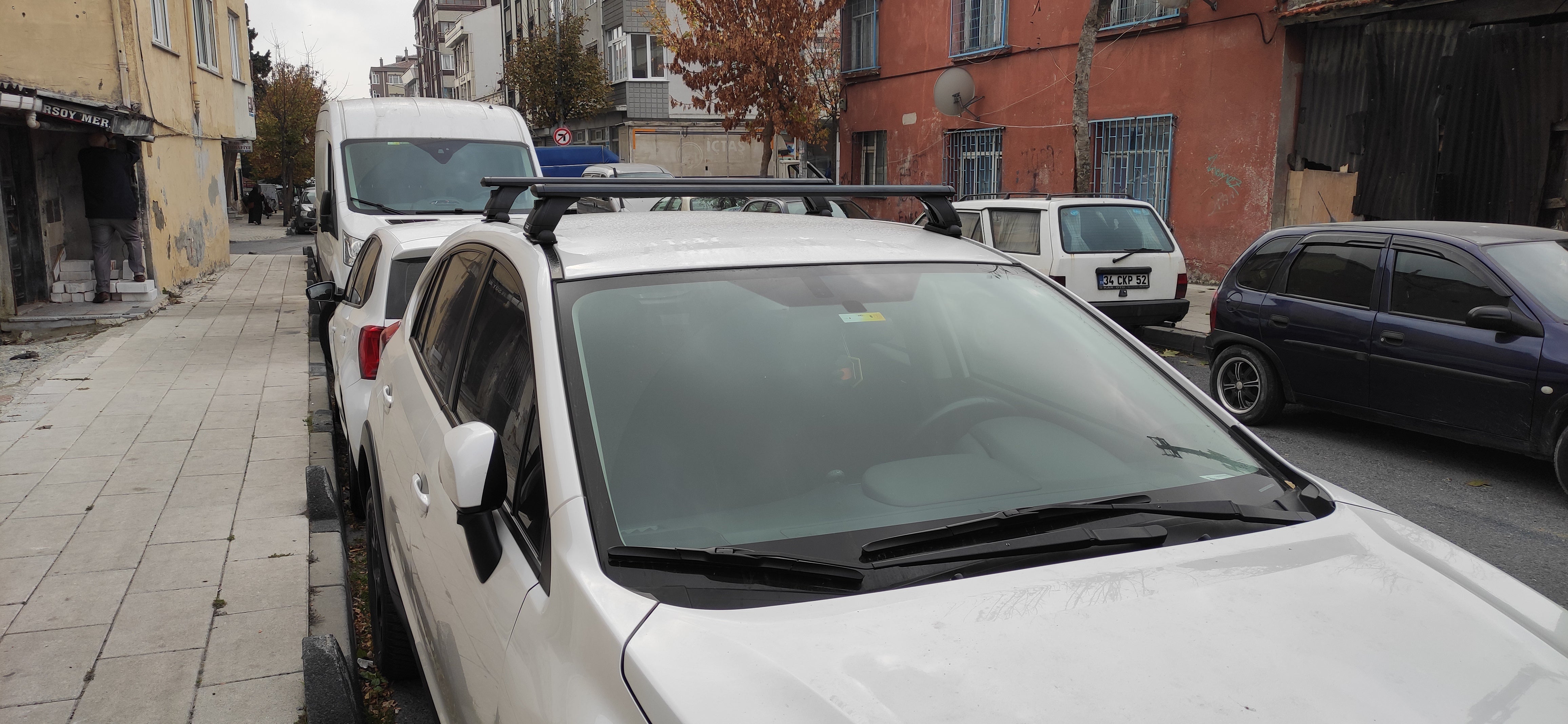 For Subaru Forester Premium 2018-Up Roof Rack Cross Bars Normal Roof Alu Silver