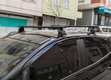 For Ford Ecosport 2018-2025 Roof Rack Cross Bars Normal Roof Silver