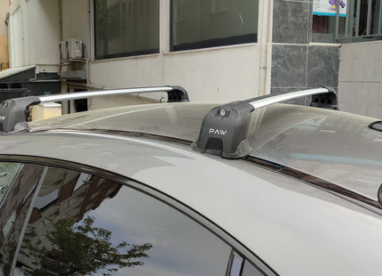 For Mercedes CLA C117 2014-2020 Roof Rack Cross Bars Fix Point Alu Silver