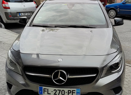 For Mercedes CLA C117 2014-2020 Roof Rack Cross Bars Fix Point Alu Black