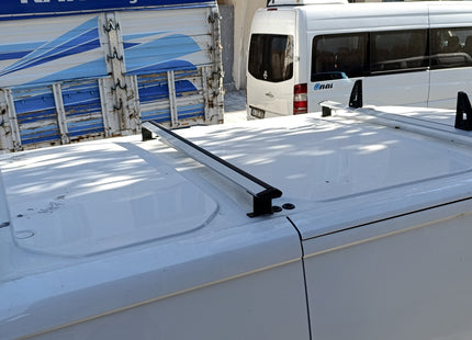 For Mercedes Vito W447 Roof Racks Cross Bars Carrier Alu 2015- Up 3 Qty Silver