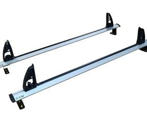 For Vauxhall Combo Roof Racks Cross Bars Carrier Alu 2018- Up 2 Qty Silver